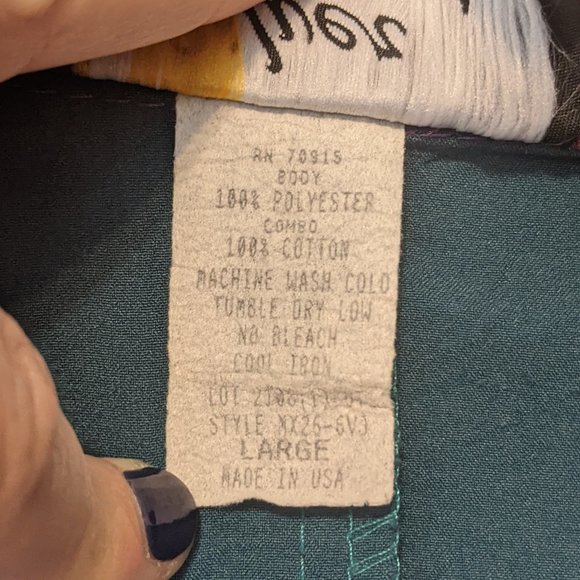 Vintage 80's 90's Style Wind Suit Workout Outfit - Picture 9 of 16